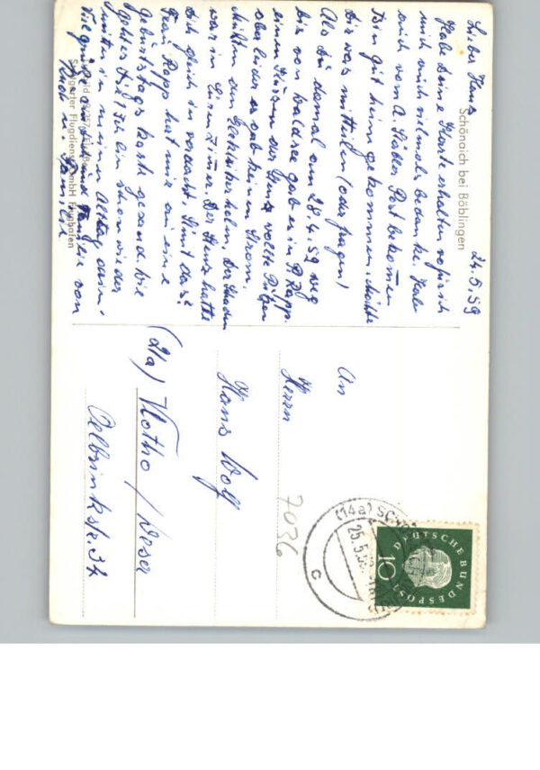 Schoenaich Wuerttemberg Fliegeraufnahme – Bild 2