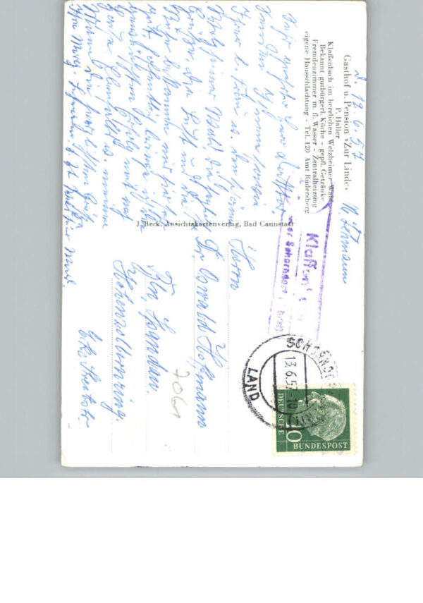 Klaffenbach Rudersberg Gasthof - Pension Zur Linde – Bild 2