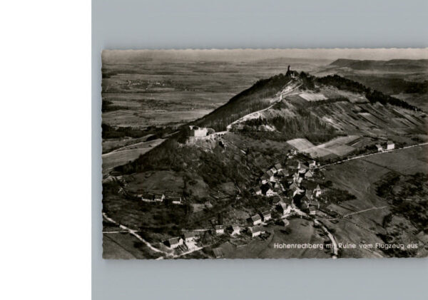 Rechberg Schwaebisch Gmuend Ruine Hohenrechberg Fliegeraufnahme