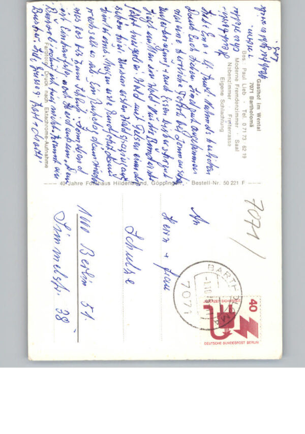 Bartholomae Gasthof im Wental – Bild 2