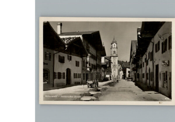 Mittenwald Bayern Innsbrucker Strasse
