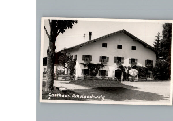 Saulgrub Gaststaette Acheleschwaig