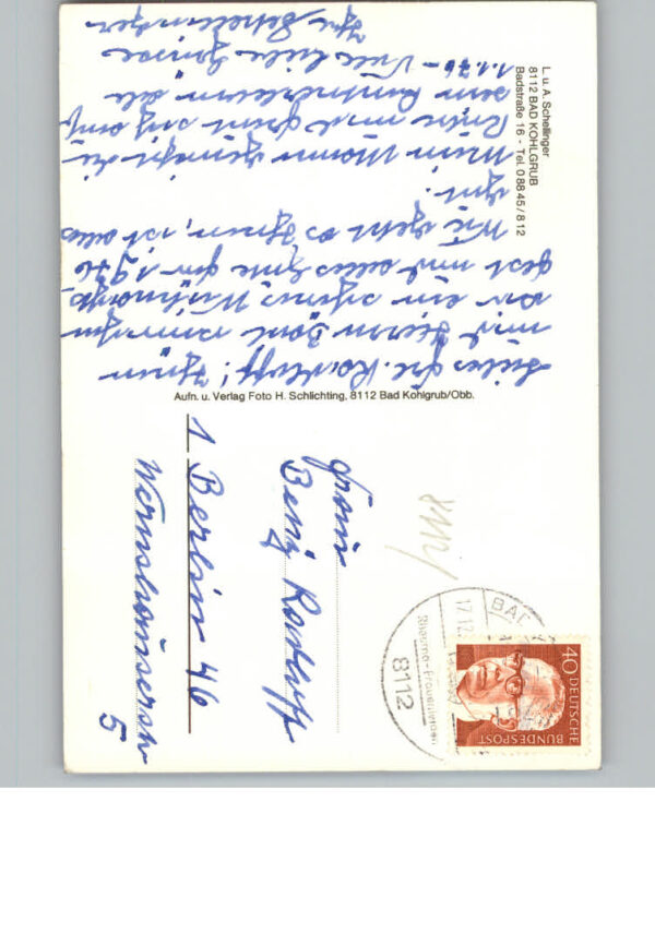 Bad  Kohlgrub Pension Schellinger – Bild 2