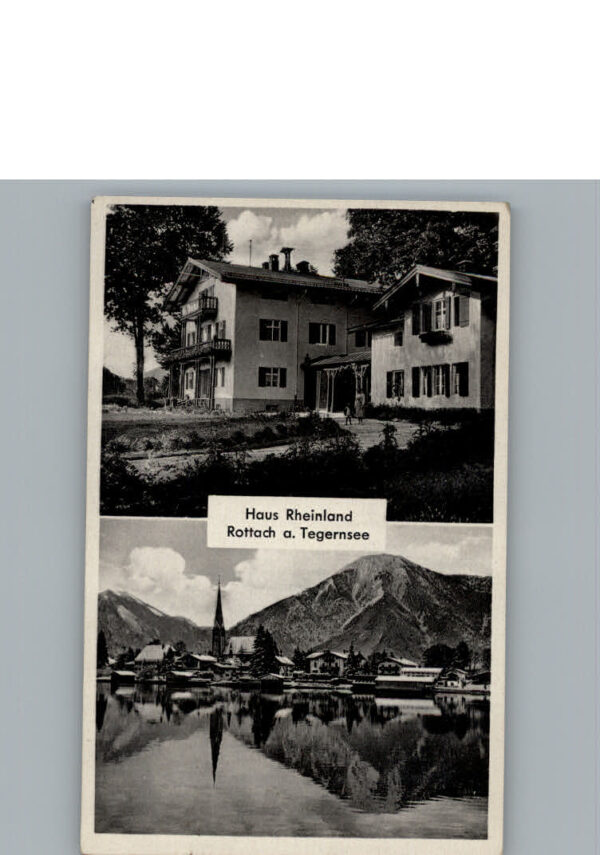 Rottach-Egern Haus RHeinland