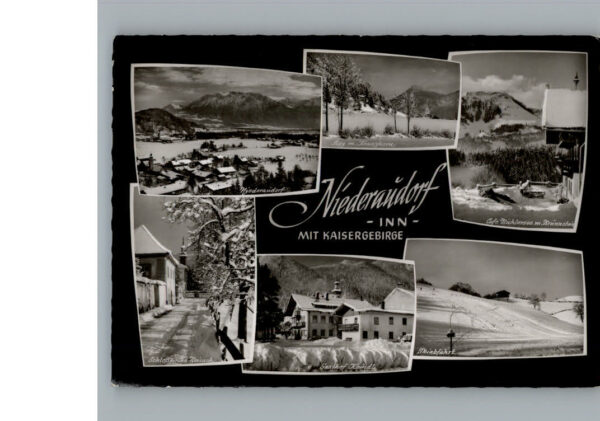 Niederaudorf Winterkarte Gasthof Kaindl