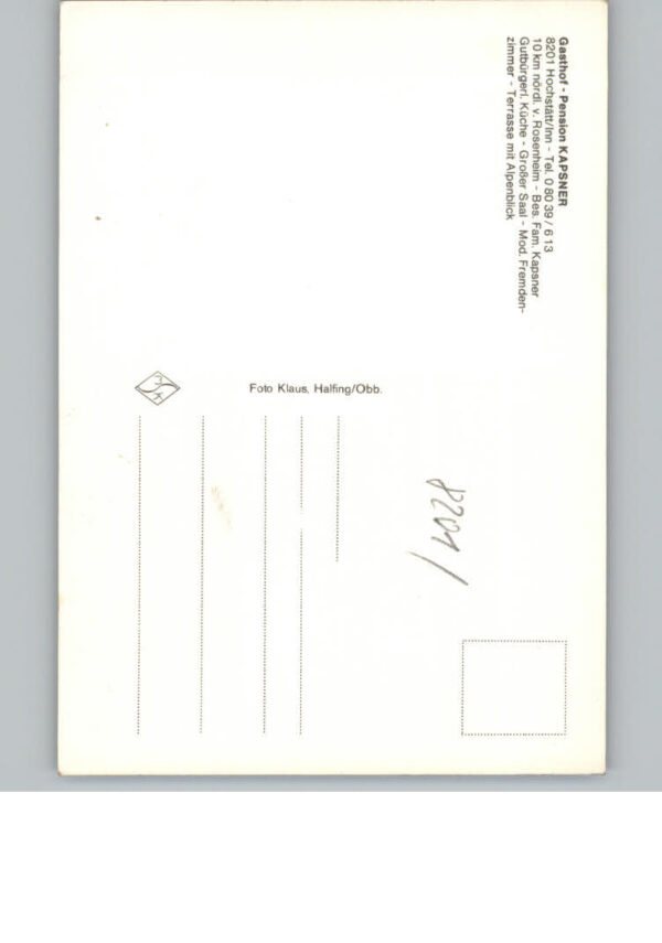 Hochstaett Schechen Gasthof Kapsner – Bild 2