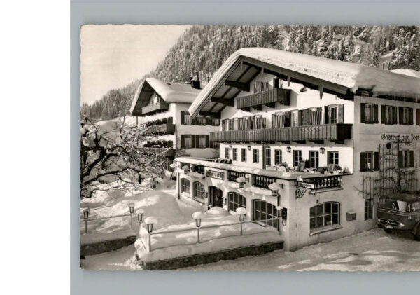 Reit Winkl Winterkarte Gasthof zur Post