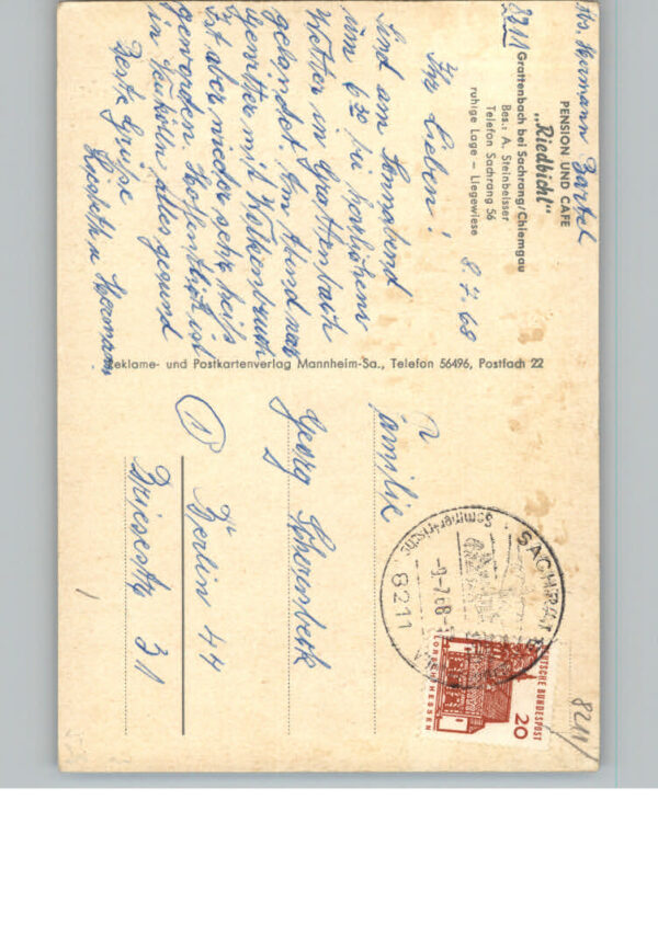 Grattenbach Pension Riedbichl – Bild 2