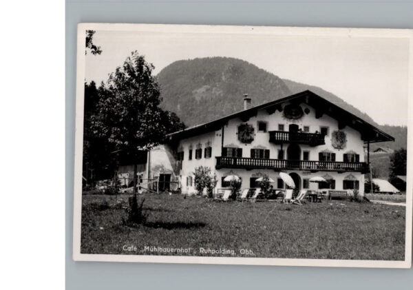 Ruhpolding Cafe Muehlbauernhof