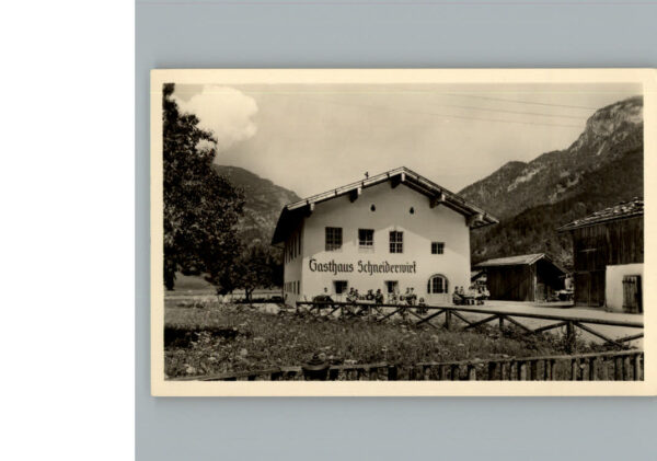Bad  Reichenhall Gasthaus Schneider