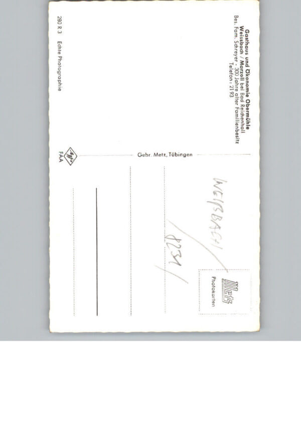 Weissbach Alpenstrasse Gasthaus Obermuehle – Bild 2