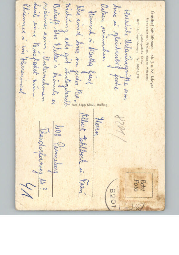 Halfing Gasthof Schildhauer – Bild 2