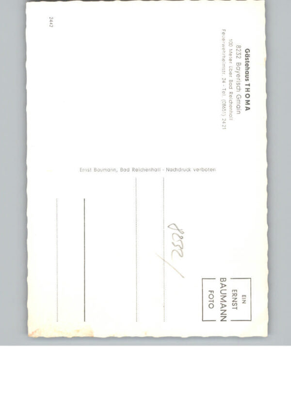 Bayerisch Gmain Pension Thoma – Bild 2