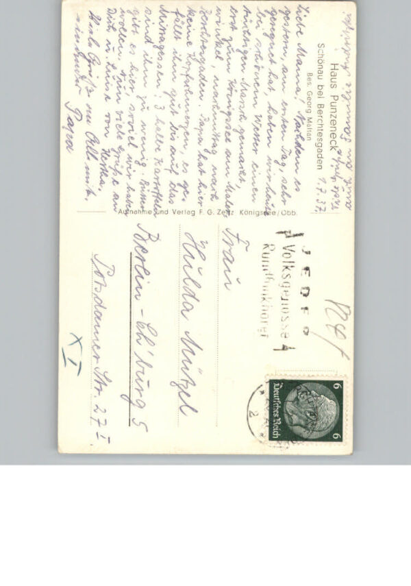 Berchtesgaden Pension Haus Punzeneck – Bild 2