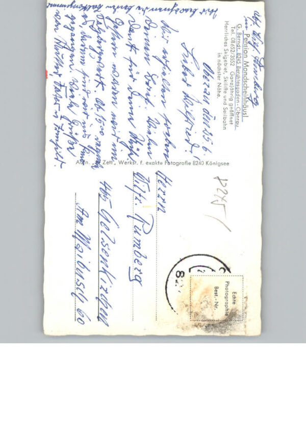 Berchtesgaden Pension Mondscheinhaeusl – Bild 2
