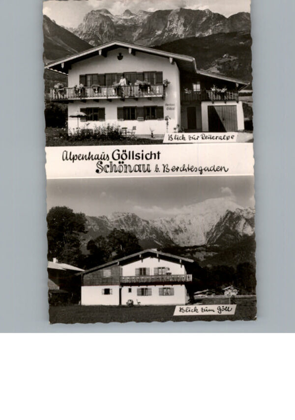 Schoenau Koenigssee Alpenhaus Goellsicht