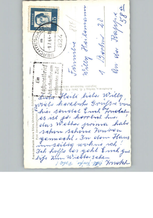 Berchtesgaden Pension Haus Stuerz – Bild 2