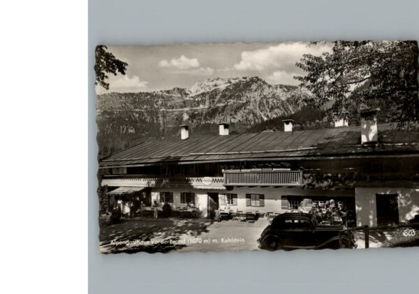Berchtesgaden Alpengasthof Vorderbrand