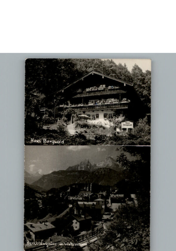 Berchtesgaden Gashtaus Haus Bergwald