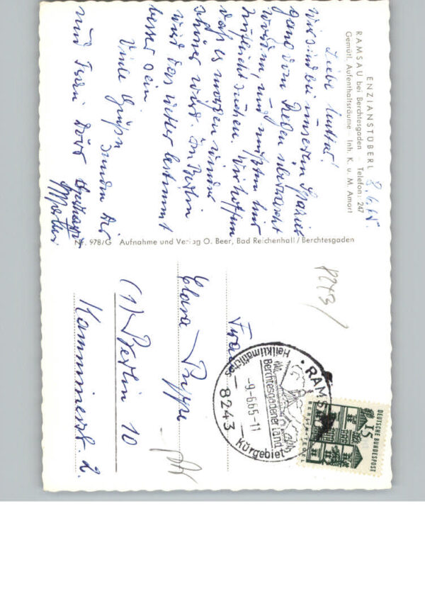 Ramsau Berchtesgaden Gasthaus Enzianstberl – Bild 2