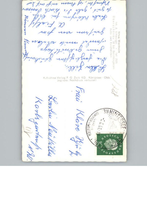 Oberschoenau Penion Haus Wartheim – Bild 2