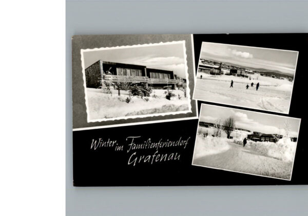 Grafenau Niederbayern Winterkarte