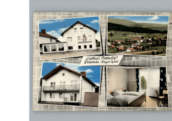 Rosenau Grafenau Gasthof Postwirt