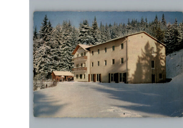 Zwiesel Niederbayern Winterkarte Pension