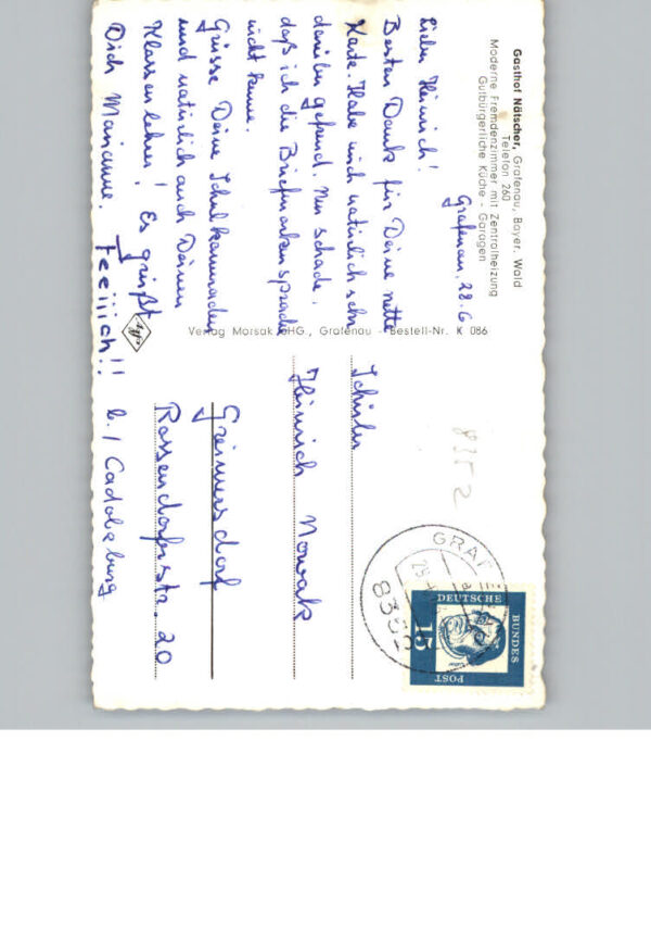 Grafenau Niederbayern Gasthof Naetscher – Bild 2
