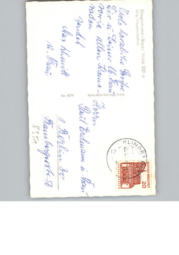 Klingenbrunn Fliegeraufnahme – Bild 2