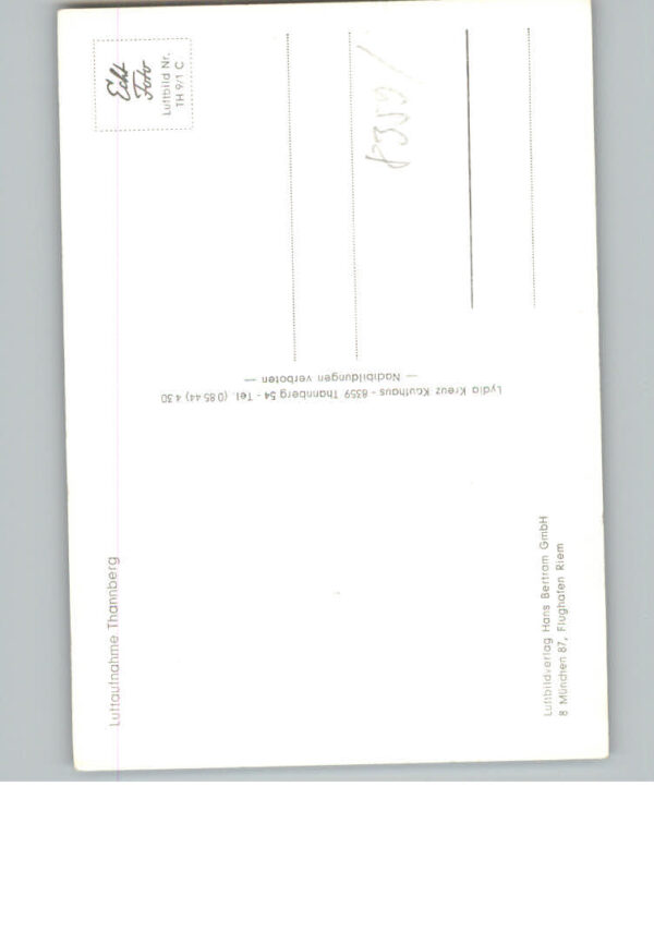 Thannberg Deggendorf Fliegeraufnahme – Bild 2