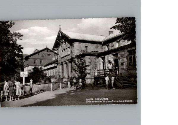 Bayerisch Eisenstein Grenzbahnhof Bayern Tschechien
