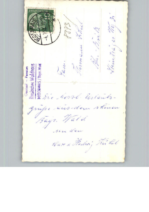 Bodenmais Rieslocher Waldhau – Bild 2