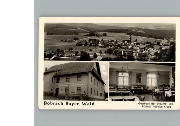 Boebrach Gasthaus Brauerei Ettl