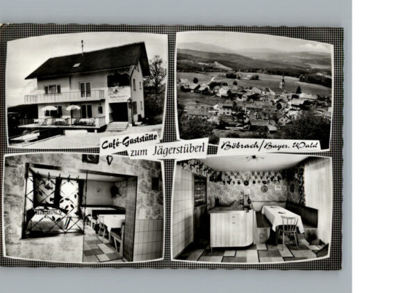 Boebrach Cafe Gaststaette zum Jaegerstueberl