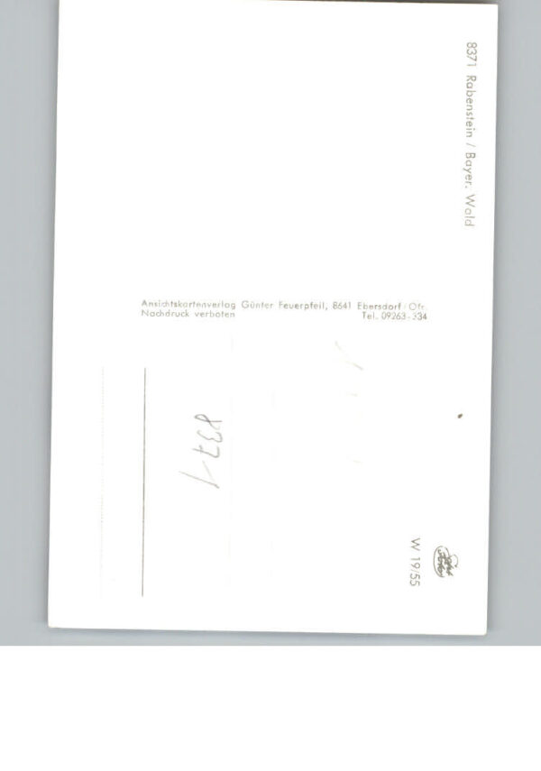 Rabenstein Zwiesel Foto-Karte – Bild 2