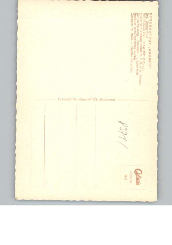 Boebrach Berggasthof Fritz Asbach – Bild 2