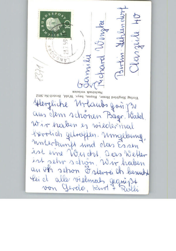Langdorf Regen Ortsansicht – Bild 2