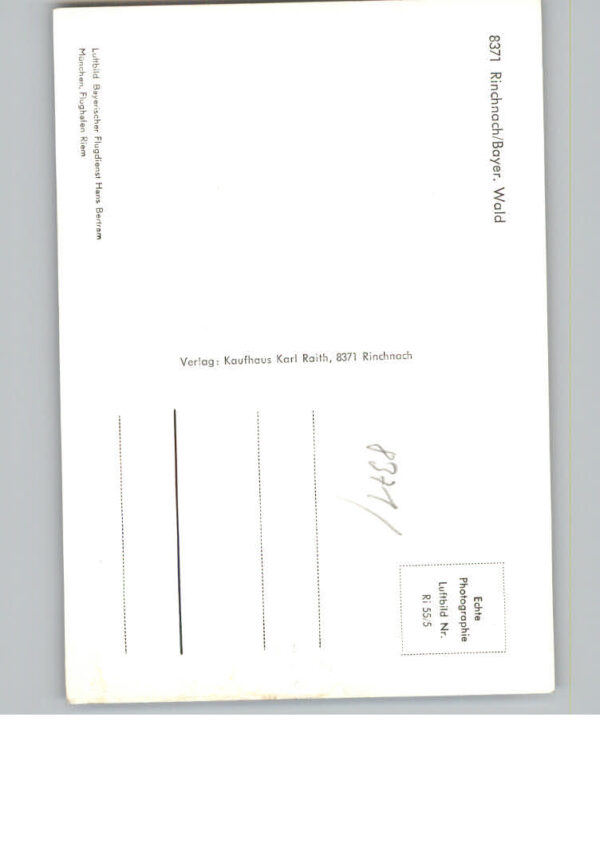 Rinchnach Fliegeraufnahme – Bild 2