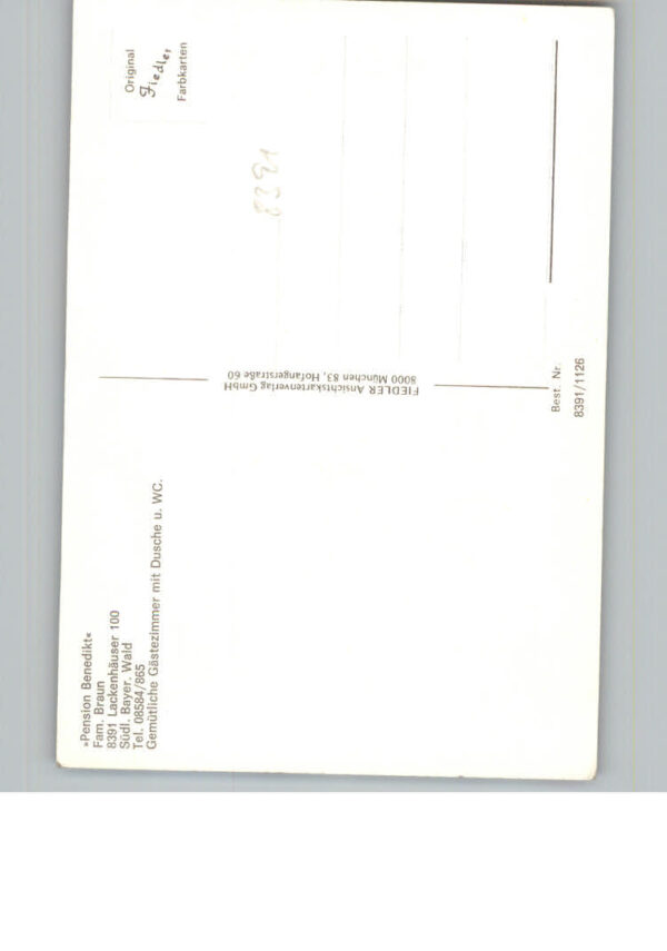 Lackenhaeuser Niederbayern Pension Benedikt – Bild 2