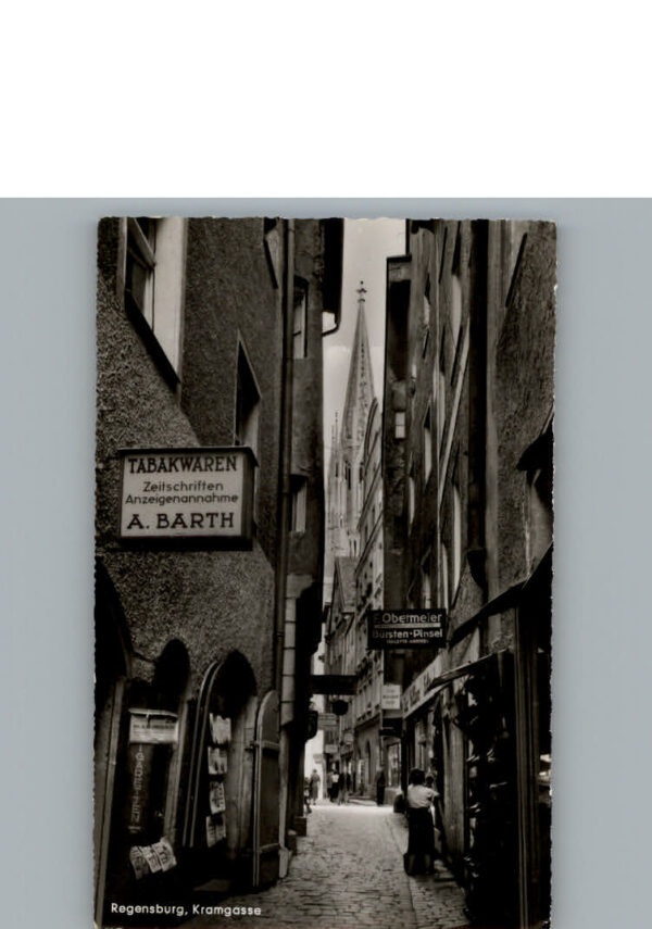 Regensburg Tabakwaren Barth Kramgasse