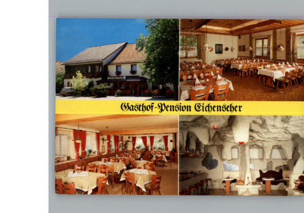 Maierhofen Werbe-Karte Gasthof Eichenseher