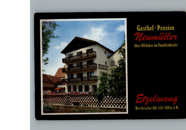 Etzelwang Gasthof Neumueller