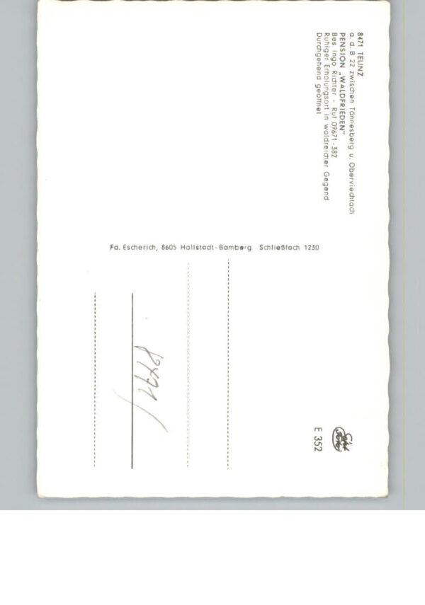 Teunz Pension Waldfrieden – Bild 2