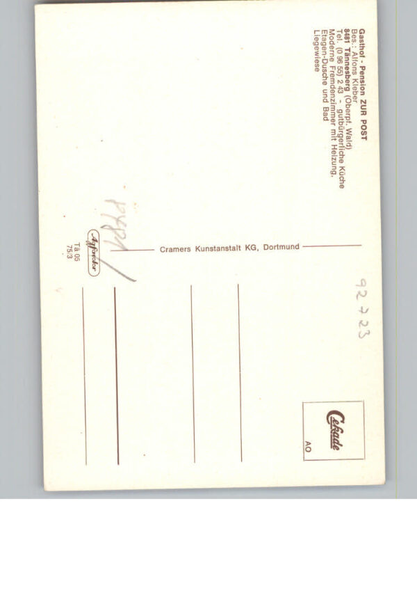 Taennesberg Gasthof zur Post – Bild 2