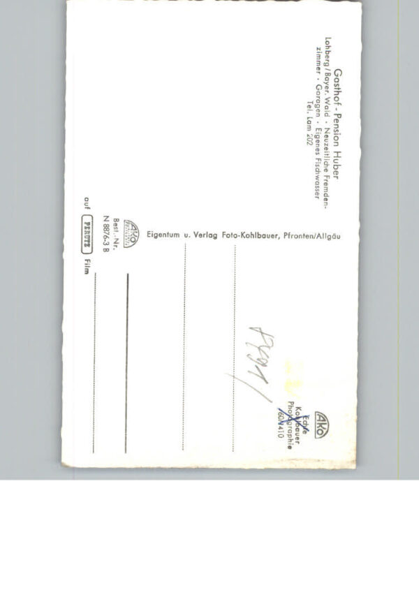 Lohberg Lam Gasthof Huber – Bild 2