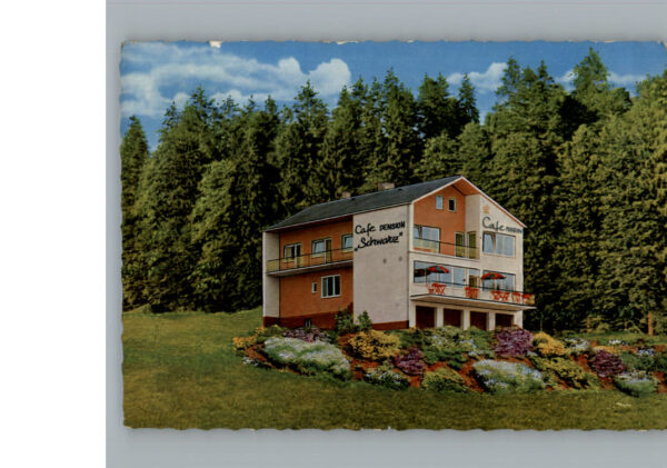 Falkenstein Oberpfalz Cafe Pension Schwarz