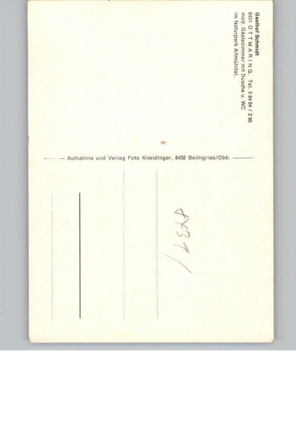 Ottmaring Oberpfalz Gasthod Schmidt – Bild 2