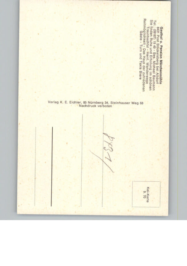 Stoeckelsberg Gasthof und Pension Maerchenmuehle – Bild 2