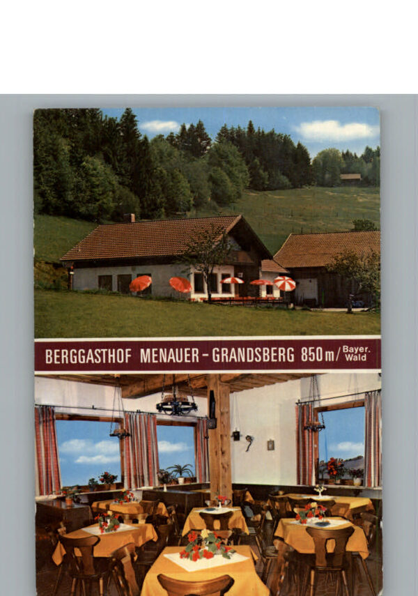 Grandsberg Niederbayern Berggasthof Menauer
